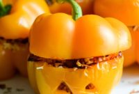 Air-Fried Stuffed Pumpkin Peppers
