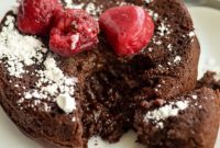 Decadent Air Fryer Chocolate Lava Cakes (Gluten-Free Option)