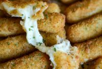 Crispy Air Fryer Frozen Mozzarella Sticks Ready In 10 Minutes