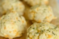 Homemade Air Fryer Gluten-Free Cheddar Bay Biscuits