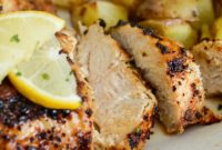 Crispy Air Fryer Lemon Pepper Chicken Breast