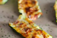 Crispy Air Fryer Zucchini Pizza Boats