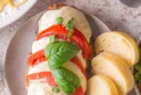 Guilt-Free Air-Fried Caprese Chicken