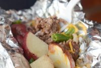 Air Fryer Hearty Beef and Potato Foil Dinners