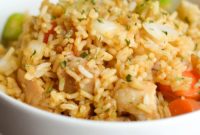 Crispy Gluten Free Air Fryer Chicken Fried Rice