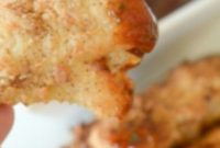 Crispy Air-Fried Chicken Fingers