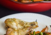 Crispy Air Fryer Chicken Drumsticks with Roasted Vegetables