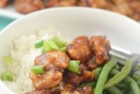 Golden Crispy Air Fryer Chicken Teriyaki Bowls