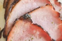 Air Fryer Brown Sugar Glazed Ham