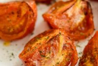 Air Fryer Roasted Tomatoes A Simple Side