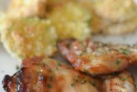 Sticky-Sweet Air Fryer Chicken Thighs