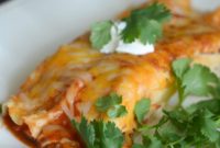 Easy Air Fryer Cheesy Beef Enchiladas