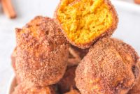 Air-Fried Pumpkin Donut Delights
