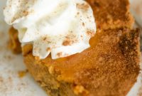 Ninja Foodi Air Fryer Pumpkin Pie