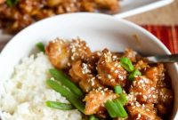 Crispy Air Fryer Sesame Chicken