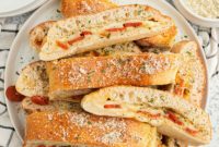 Air Fryer Pizza Pockets