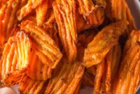 Ninja Foodi Air Fryer Carrot Chips