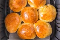 Fluffy Air Fryer Dinner Rolls From Scratch