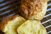 Golden Air Fryer Cornbread Muffins