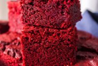 Red Velvet Brownies: Air Fryer Edition