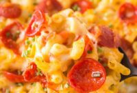 Cheesy Air Fryer Pizza Pasta