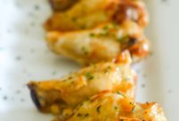 Crispy Sticky Air Fryer Honey Garlic Wings