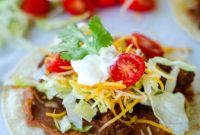 Crispy Air Fryer Tostadas