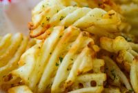 Crispy Air Fryer Frozen Waffle Fries