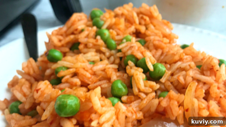 Air fryer Mexican Rice (Spanish Rice)