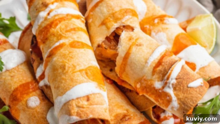 5-Ingredient Air Fryer Flautas