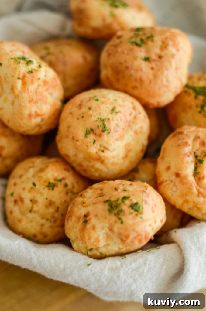 Air fryer Trader Joe's Brazilian cheese bread, golden brown and ready to eat.