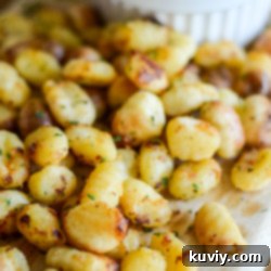 Crispy Air Fryer Frozen Gnocchi