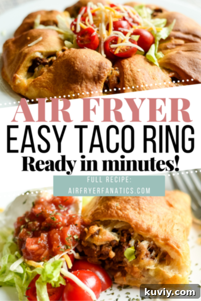 Your New Favorite Air Fryer Taco Ring 12 air fryer taco ring