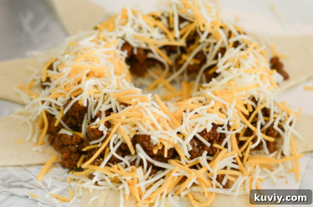 Your New Favorite Air Fryer Taco Ring 6 air fryer taco ring