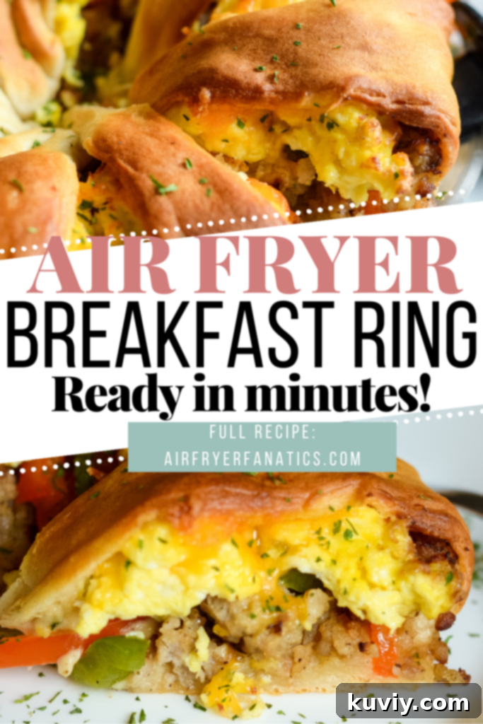air fryer breakfast ring