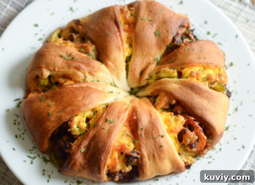 air fryer breakfast ring