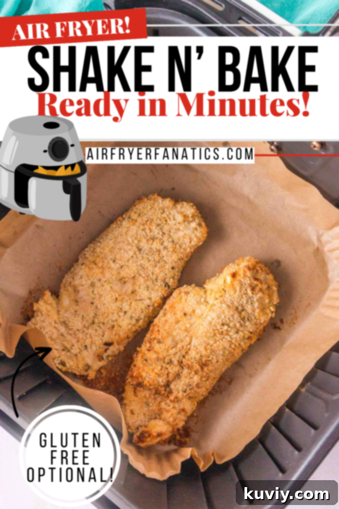 Crispy Air Fryer Shake and Bake Chicken Gluten-Free Option 12 gluten-free air fryer shake and bake chicken with fresh herbs