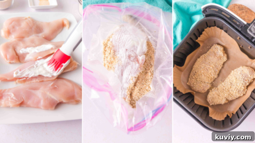 Crispy Air Fryer Shake and Bake Chicken Gluten-Free Option 6 gluten free air fryer shake and bake chicken