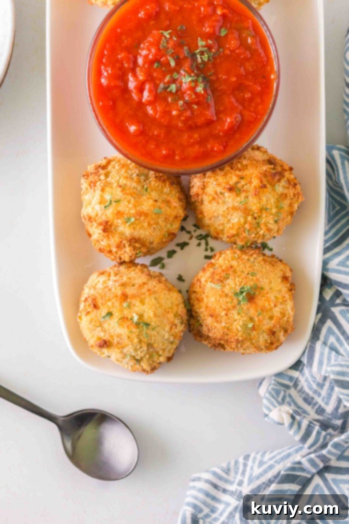 Golden Gluten-Free Arancini: Air-Fried Perfection 6 gluten free air fryer arancini