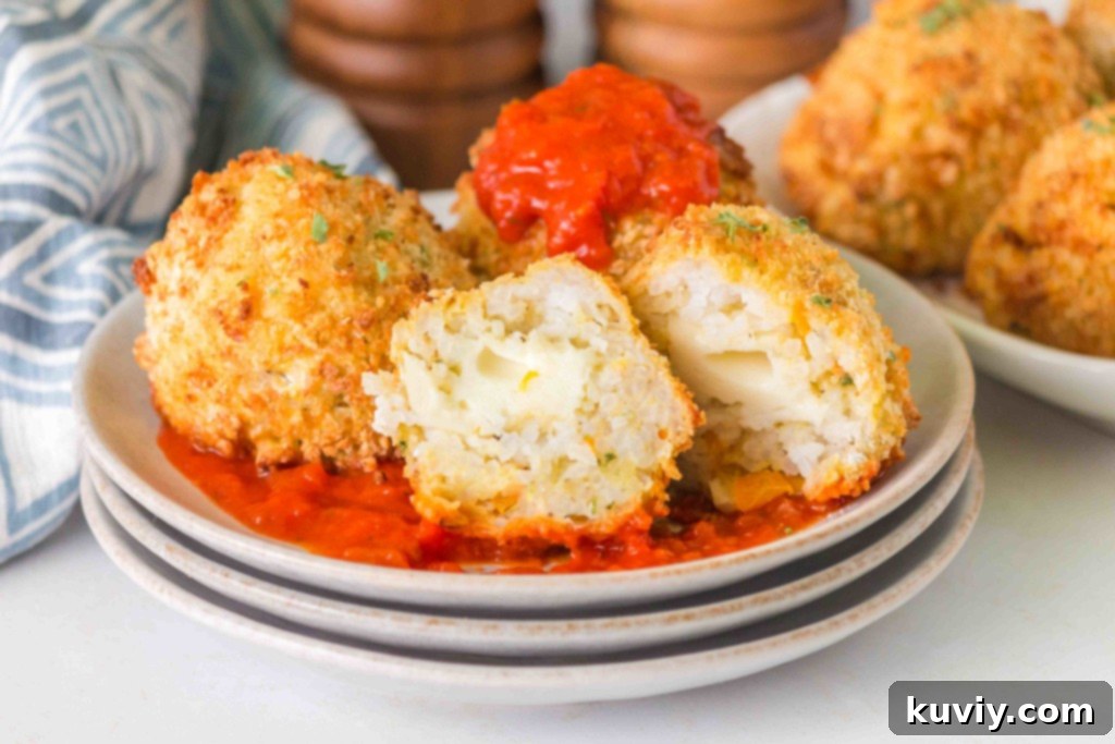 Golden Gluten-Free Arancini: Air-Fried Perfection 8 gluten free air fryer arancini