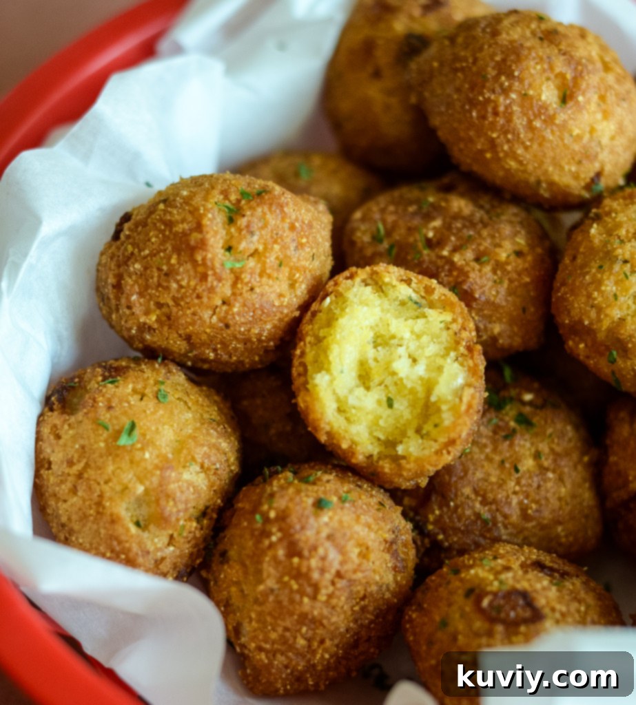 air fryer frozen hush puppies