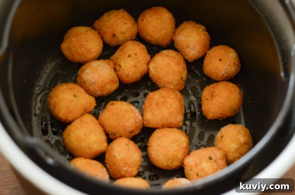 air fryer frozen hush puppies