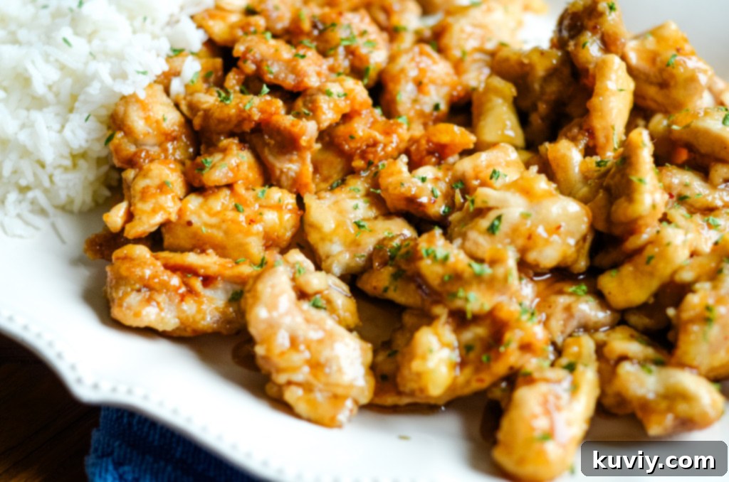air fryer chicken with panda express sauce
