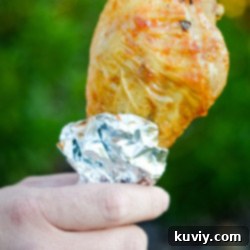 Air Fryer Turkey Legs Ready to Serve