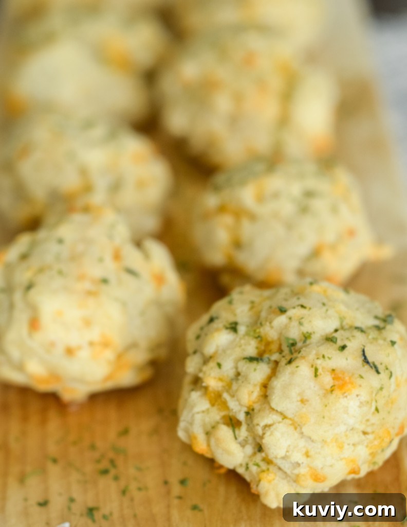 Air Fryer Cheddar Bay Biscuits (Gluten-Free)