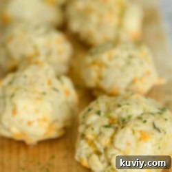 Air Fryer Cheddar Bay Biscuits