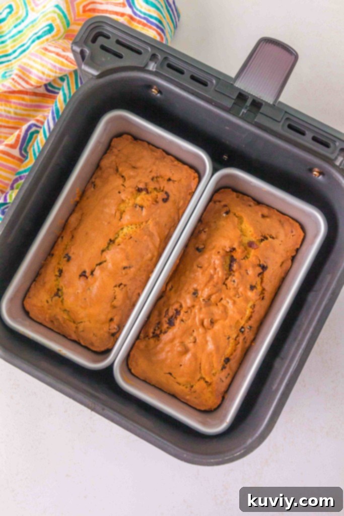 air fryer orange cranberry bread gluten free