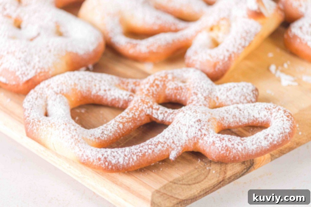 air fryer funnel cake