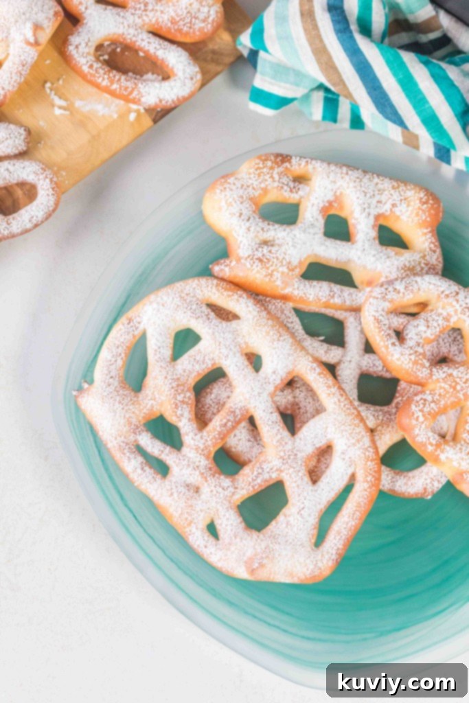 air fryer funnel cake