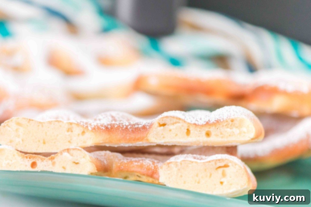 air fryer funnel cake